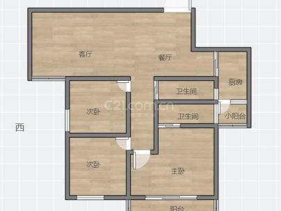 锦东家园一期 3室 2厅 147平米