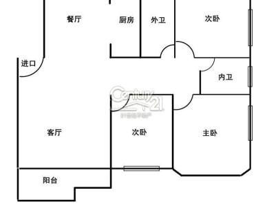 东顺锦园 3室 2厅 140平米