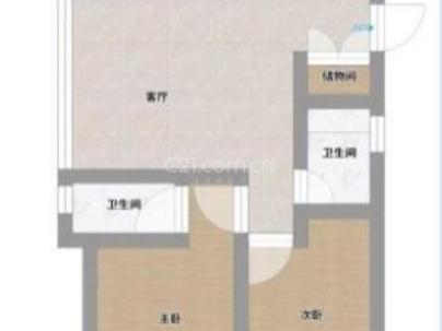 锦延家园 3室 2厅 109平米