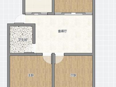 锦江家园 3室 2厅 81平米