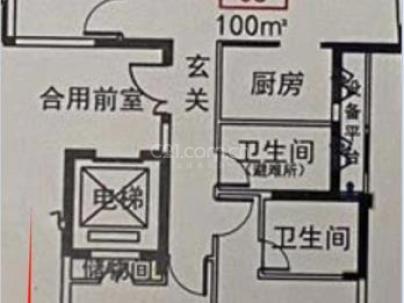 江宸悦园 3室 2厅 128平米