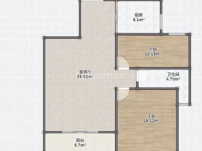 江前里 2室 2厅 78平米