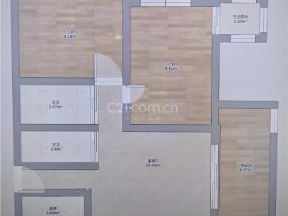 瑞霞公寓 3室 2厅 108平米