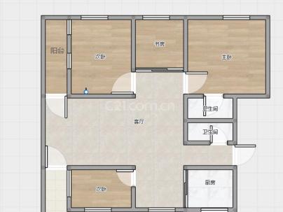 虞师里小区 3室 1厅 137平米