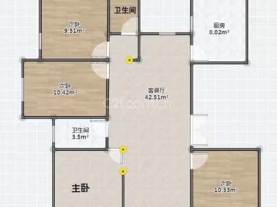 东悦里 3室 2厅 151平米