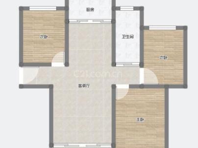 鹿韵里（洪殿单元E-04地块） 3室 2厅 116平米