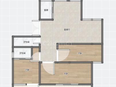 万华锦园 4室 2厅 145平米