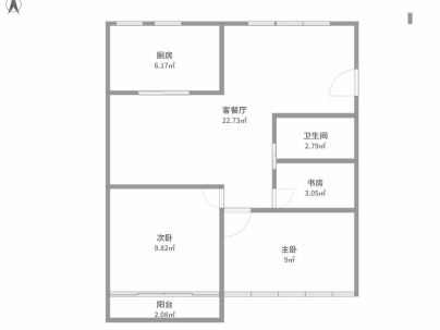 献华组团 2室 2厅 93平米