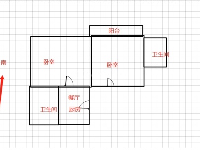 大发凯旋门 4室 1厅 128平米