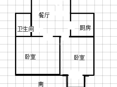 沙南锦园 2室 1厅 60平米