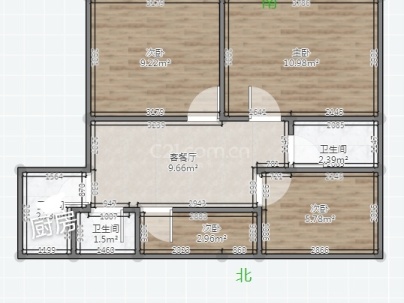 教新红色家园 4室 2厅 150平米