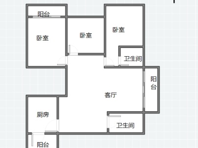 南瓯花园（南越锦园） 3室 2厅 130平米