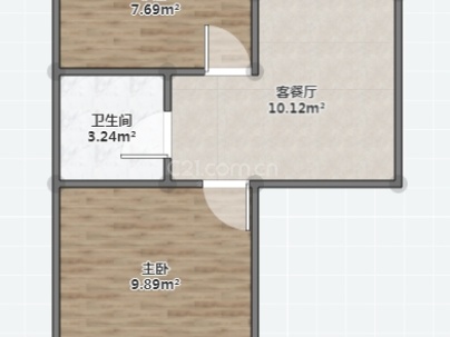 安澜小区 2室 1厅 68平米