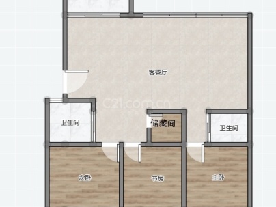 下吕浦6区柳园 3室 2厅 140.82平米