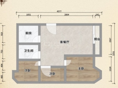 新象锦园 3室 1厅 130平米