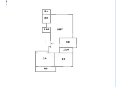 南塘一组团 3室 2厅 142平米