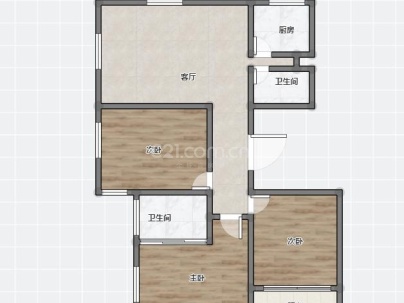 南塘一组团 3室 2厅 138.7平米