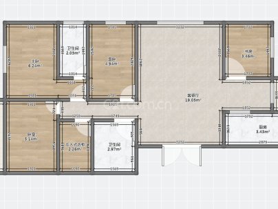 兴和家苑 4室 2厅 145平米