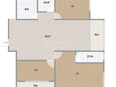 东晟家苑三期 4室 2厅 155平米