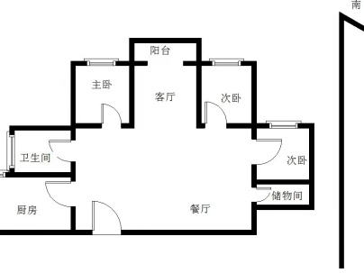 云泰锦园 3室 2厅 102平米