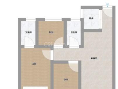 东悦里 3室 2厅 108平米