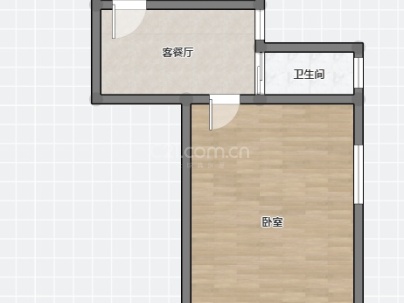 水心樱组团 2室 1厅 49平米