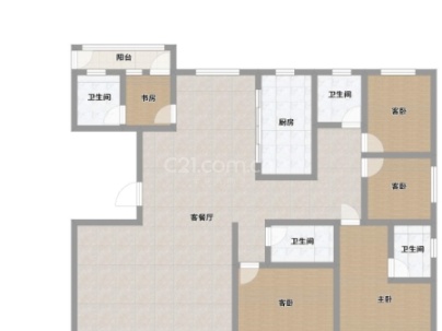 东悦里 4室 2厅 176平米