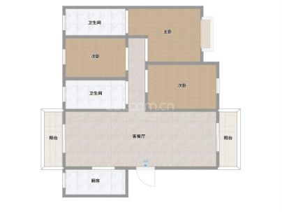 天豪锦园 3室 2厅 139平米