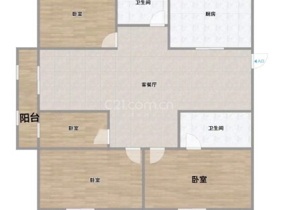 凯鸿华府（永发锦园） 4室 2厅 150平米