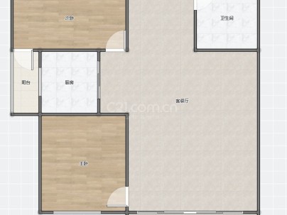 瑶川华庭 3室 2厅 105平米