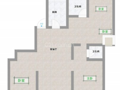 宏联佳园 4室 2厅 181平米