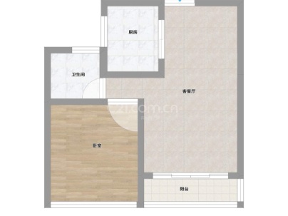 滨江商务区P05-03地块（榕盛嘉园） 1室 1厅 70.17平米