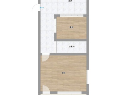 下吕浦7区孔雀 2室 1厅 50.19平米