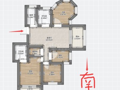 南瓯景园 4室 2厅 162平米