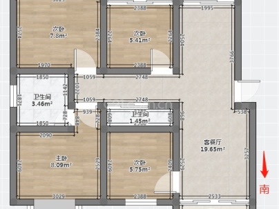 南翔锦苑 4室 2厅 143平米