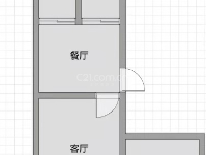 上陡门11组团 2室 1厅 53.57平米