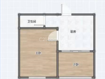 安澜小区 1室 1厅 44平米