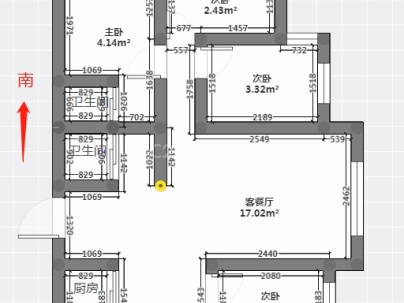 南翔锦苑 4室 2厅 176平米