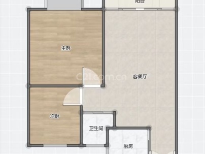 新希望玉锦麟 2室 2厅 77平米