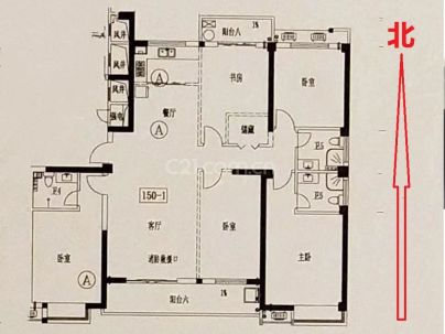 高书锦园 4室 2厅 196.2平米