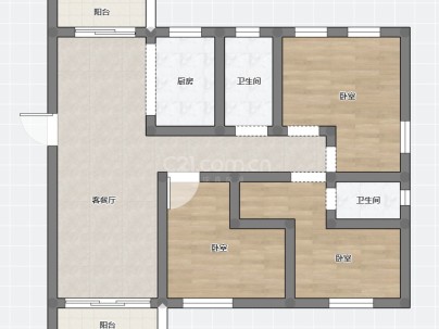 鼎旺家园 4室 2厅 154平米