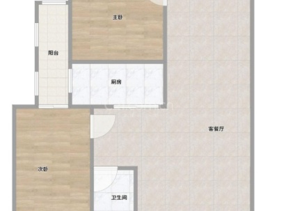 瑶川华庭 2室 2厅 86平米