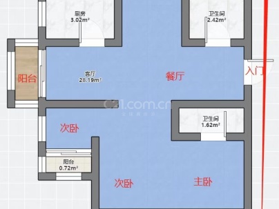 瓯霞大楼 4室 2厅 170平米