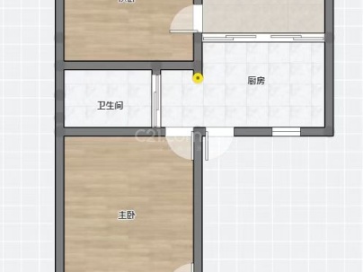 水心樱组团 2室 1厅 58平米