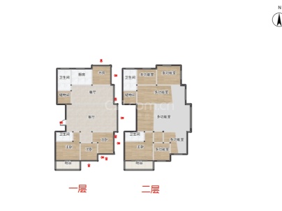 金会昌家园 4室 2厅 158平米