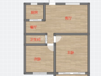 下吕浦6区闻莺 2室 1厅 61平米