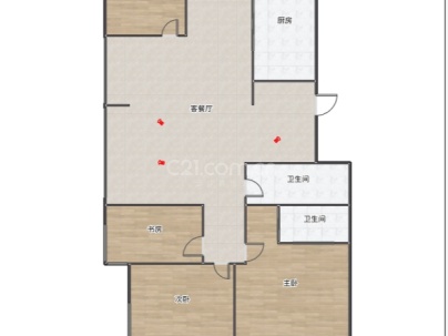 金会昌家园 3室 2厅 158.58平米