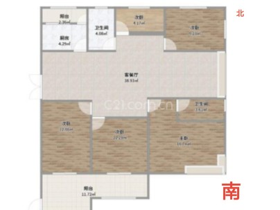广润嘉苑 4室 2厅 183平米