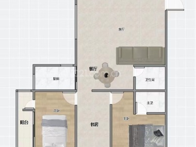 虞师里大厦 3室 2厅 141平米