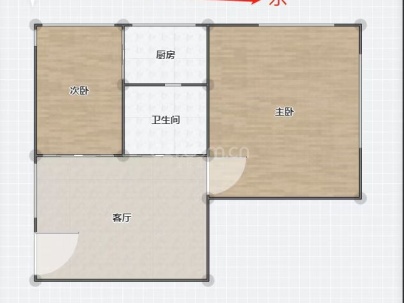 万岁里公寓 2室 1厅 42平米